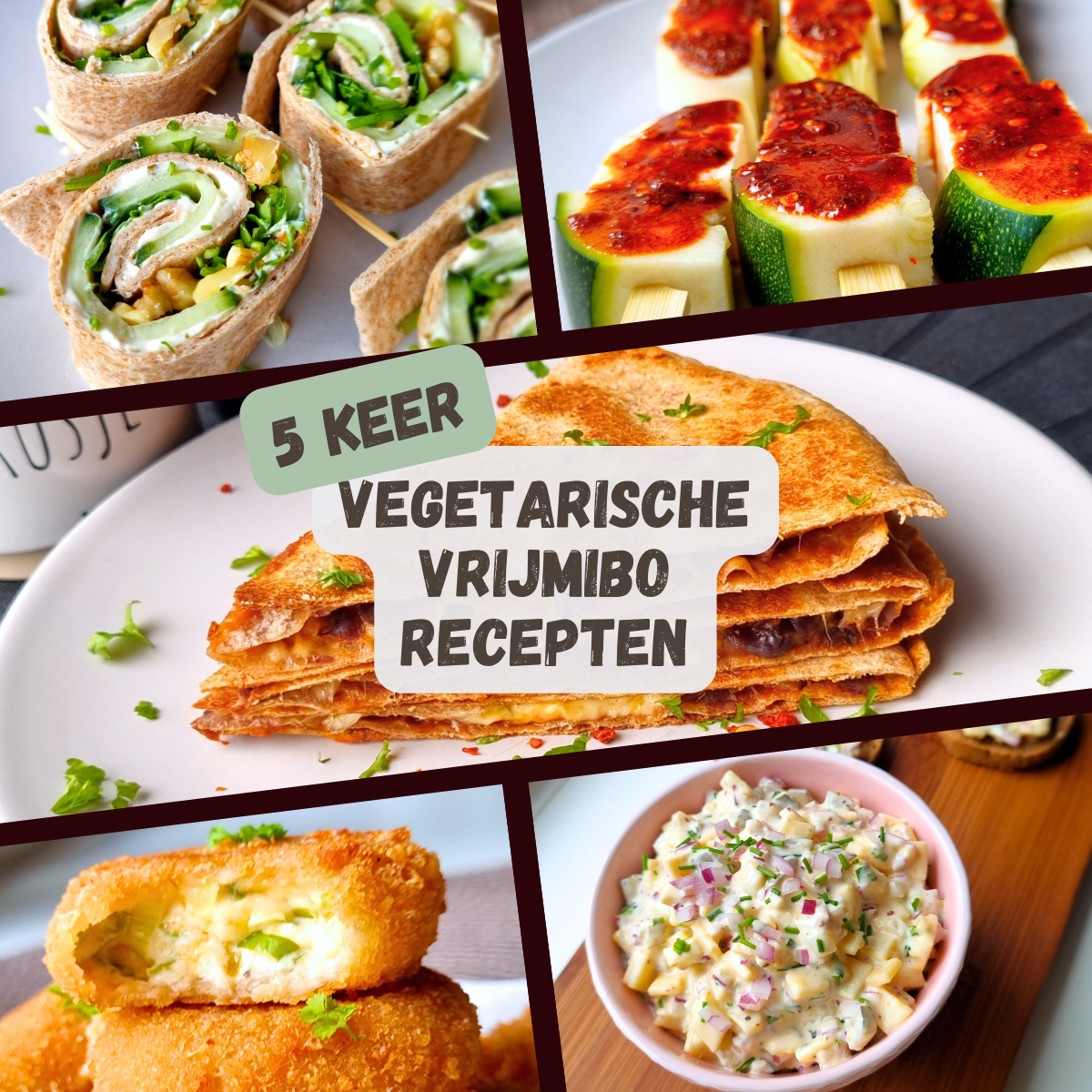 5x vegetarische VrijMiBo recepten