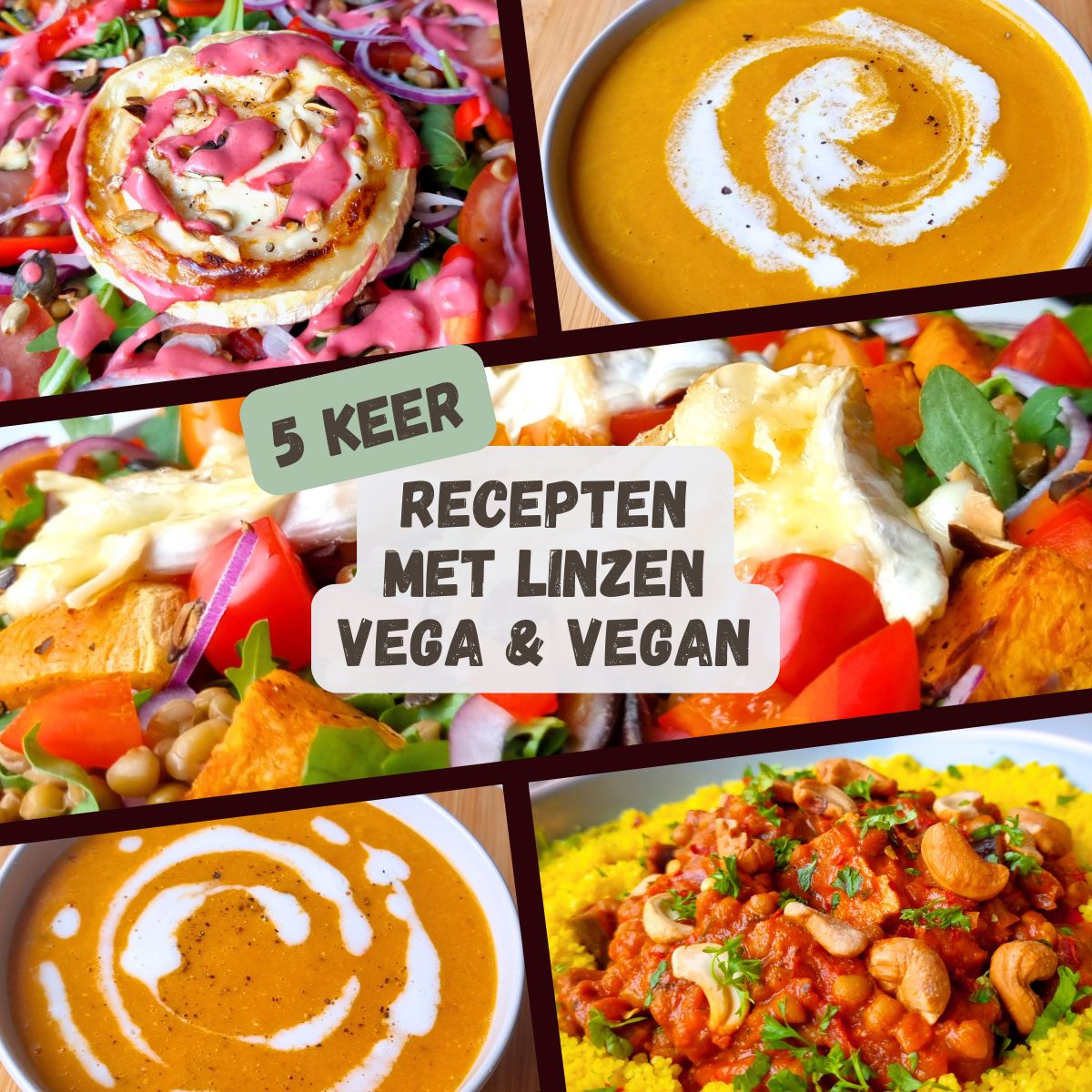 5x recepten met linzen vega & vegan