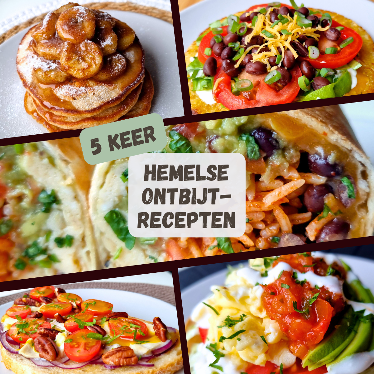 5x hemelse recepten voor bij ’t ontbijt