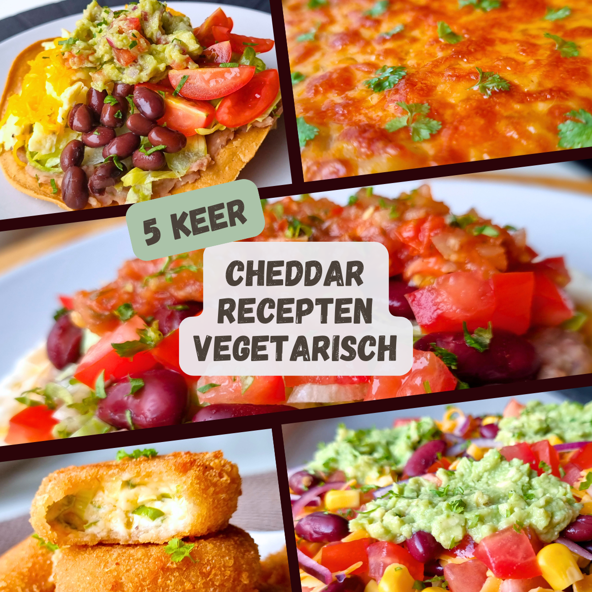 5x cheddar recepten vegetarisch