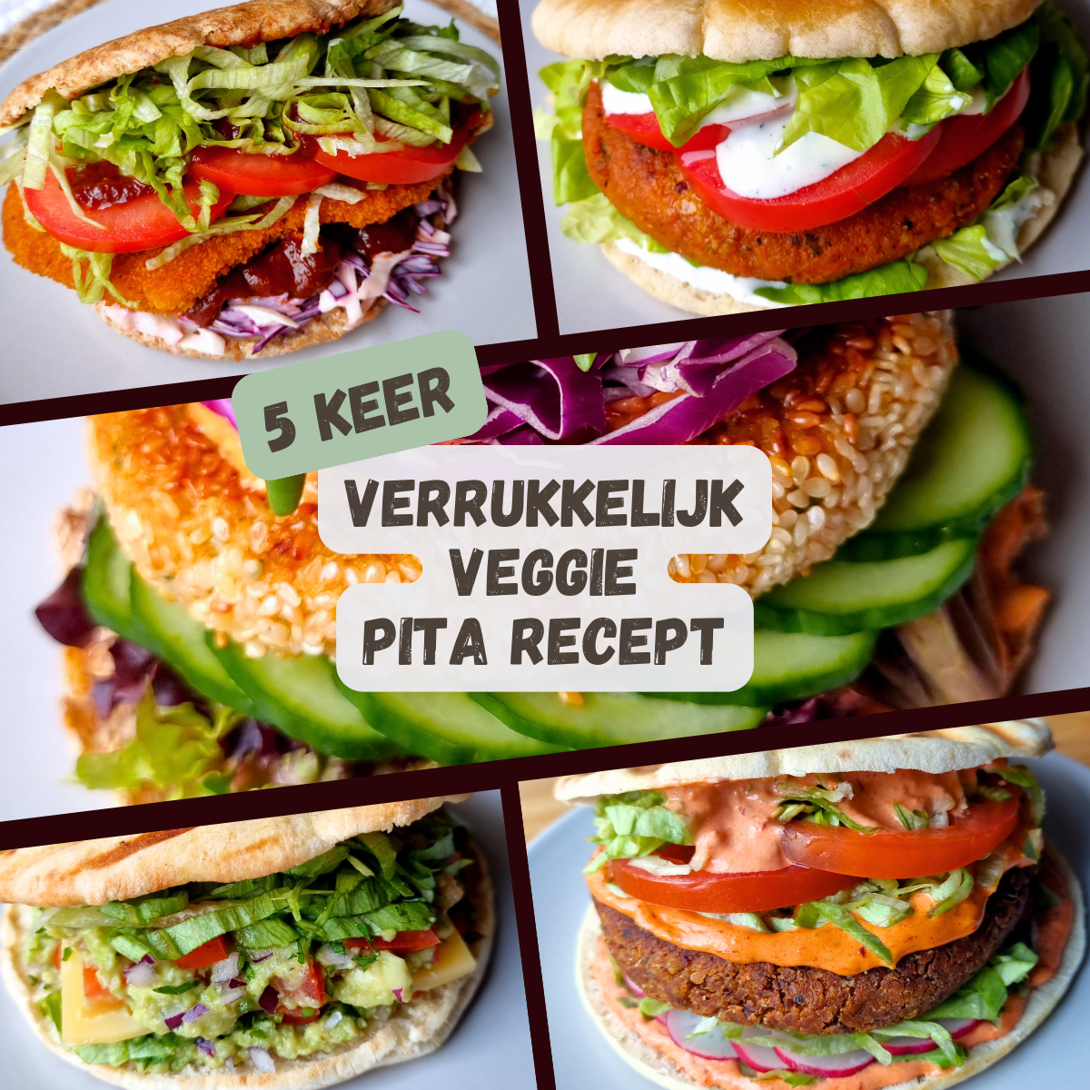 5x verrukkelijk veggie pita recept