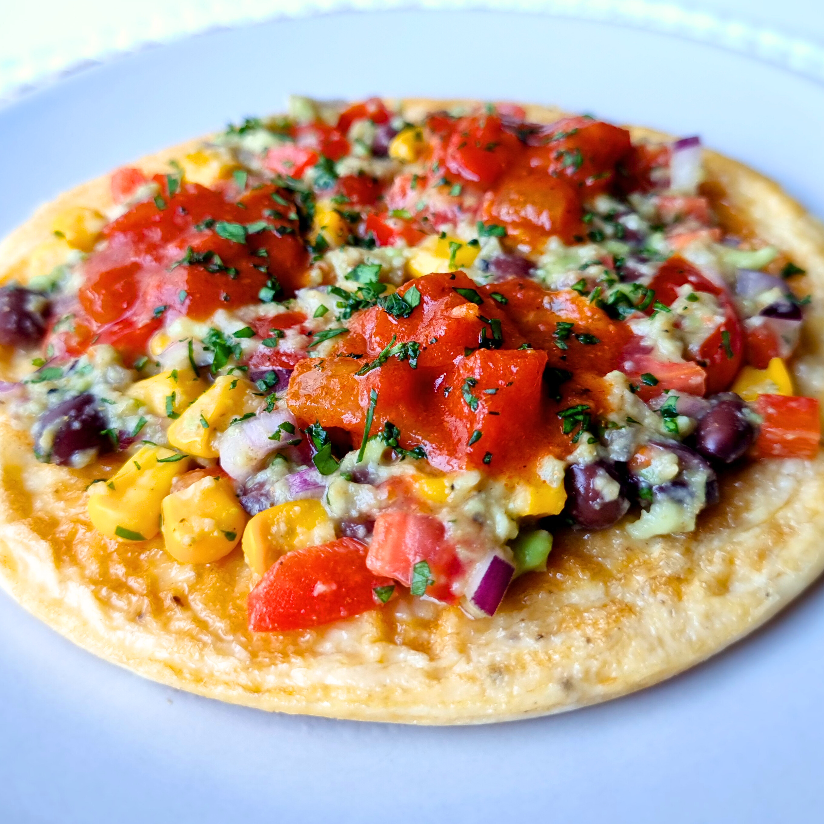 Vega breakfast gordita met loaded guacamole & salsa – 260 kcal p.p.